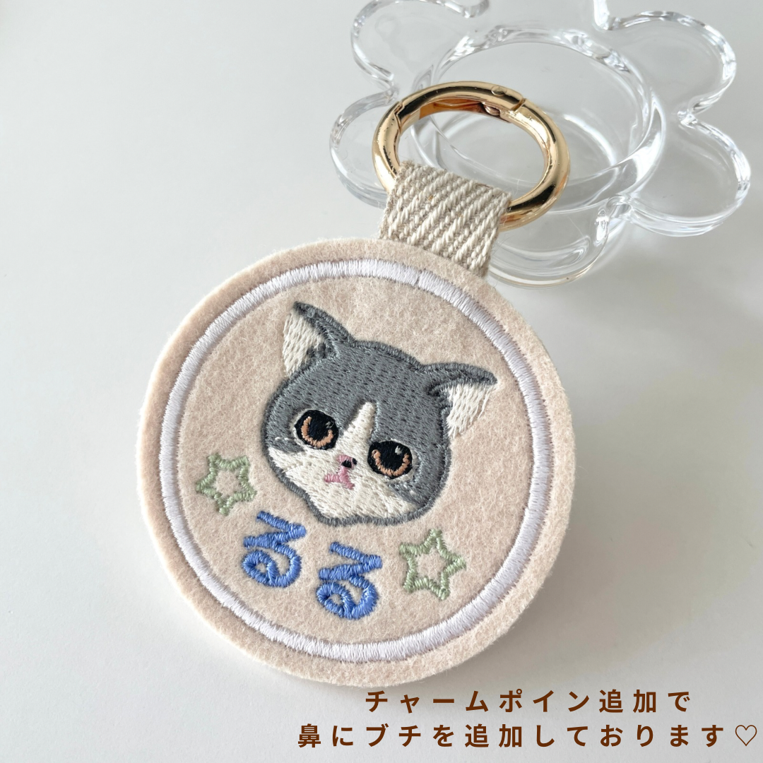 猫ネームタグ・迷子札