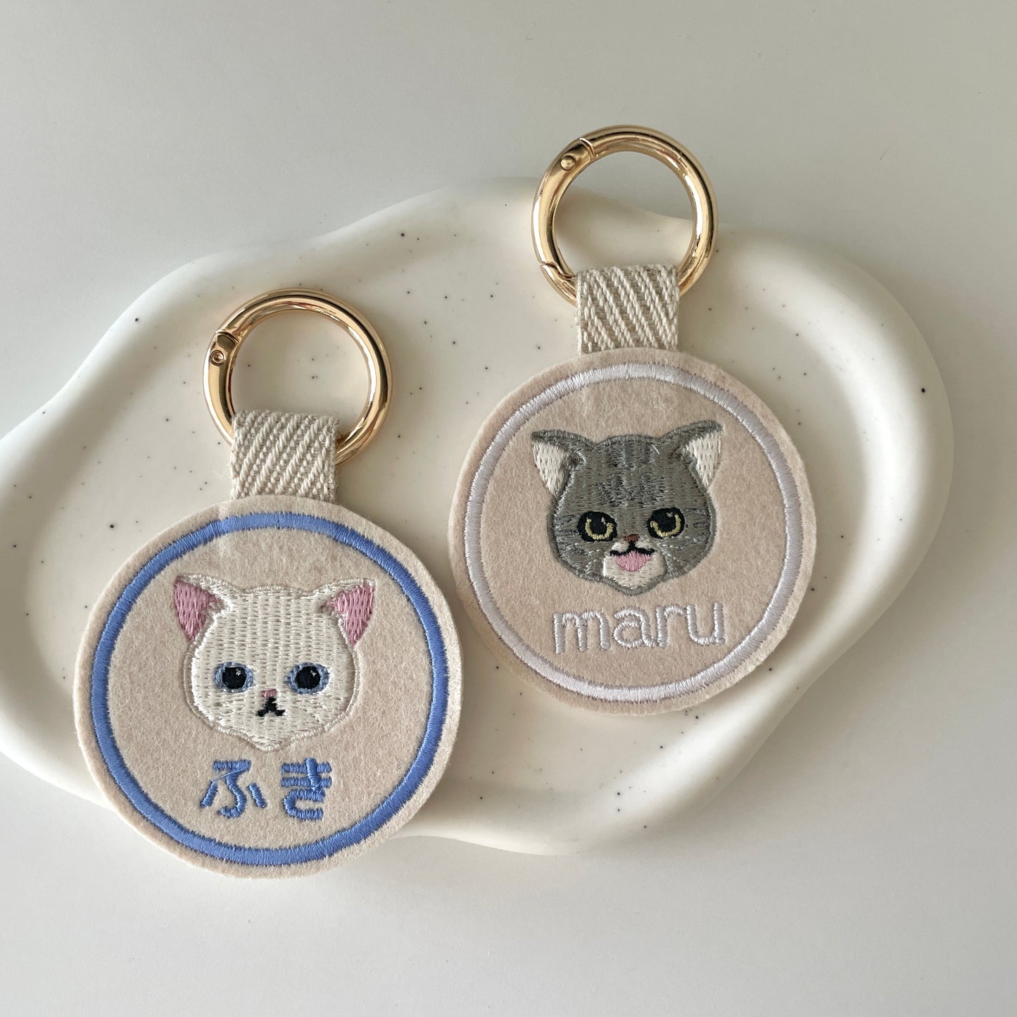 猫ネームタグ・迷子札